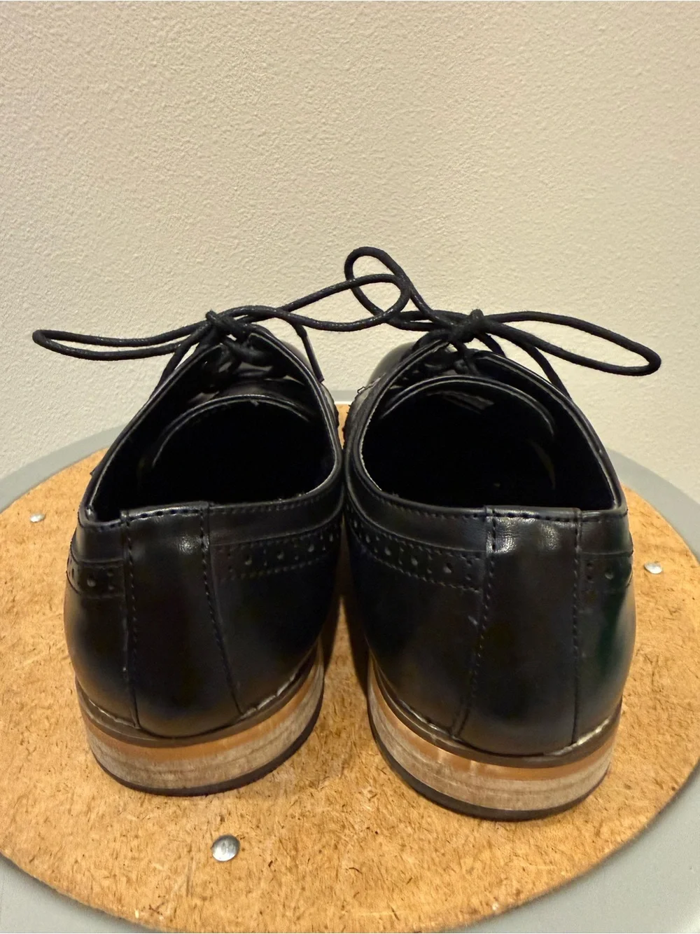 Stacy Adams polished black